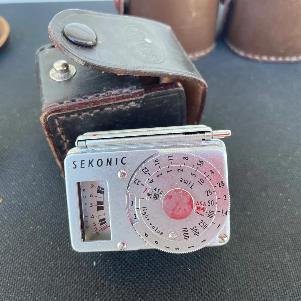 Vintage Taron VL 35mm Rangefinder Camera Set Wide Tele Lenses Cases Untsted